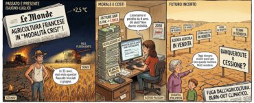 agricoltura francese in crisi